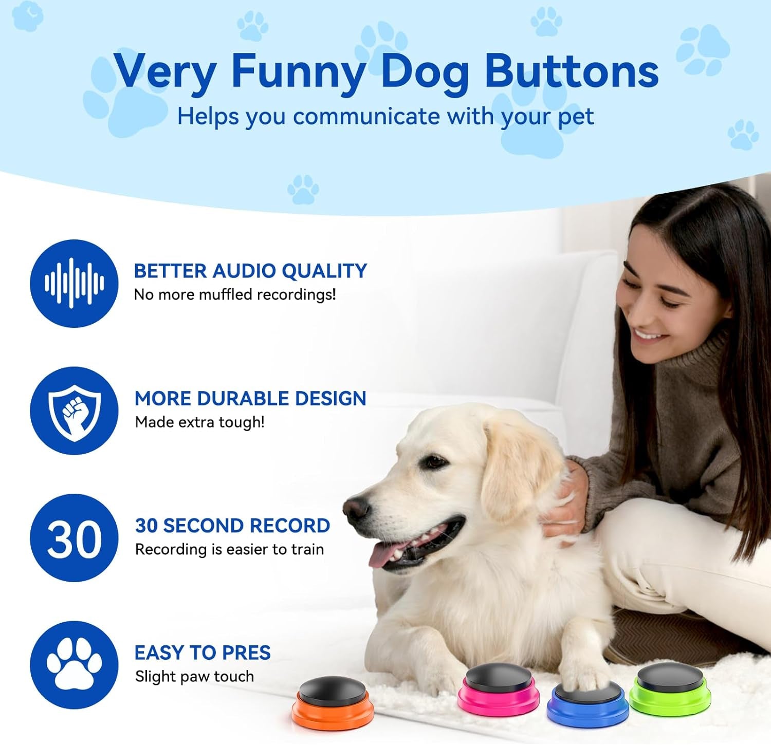 Dog Communication and Training Buzzer