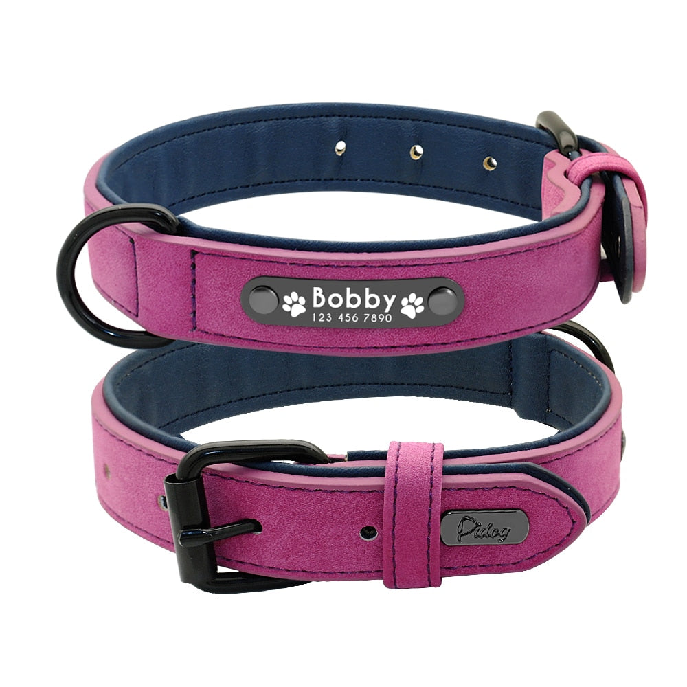 Pup-Grade Leather Collar