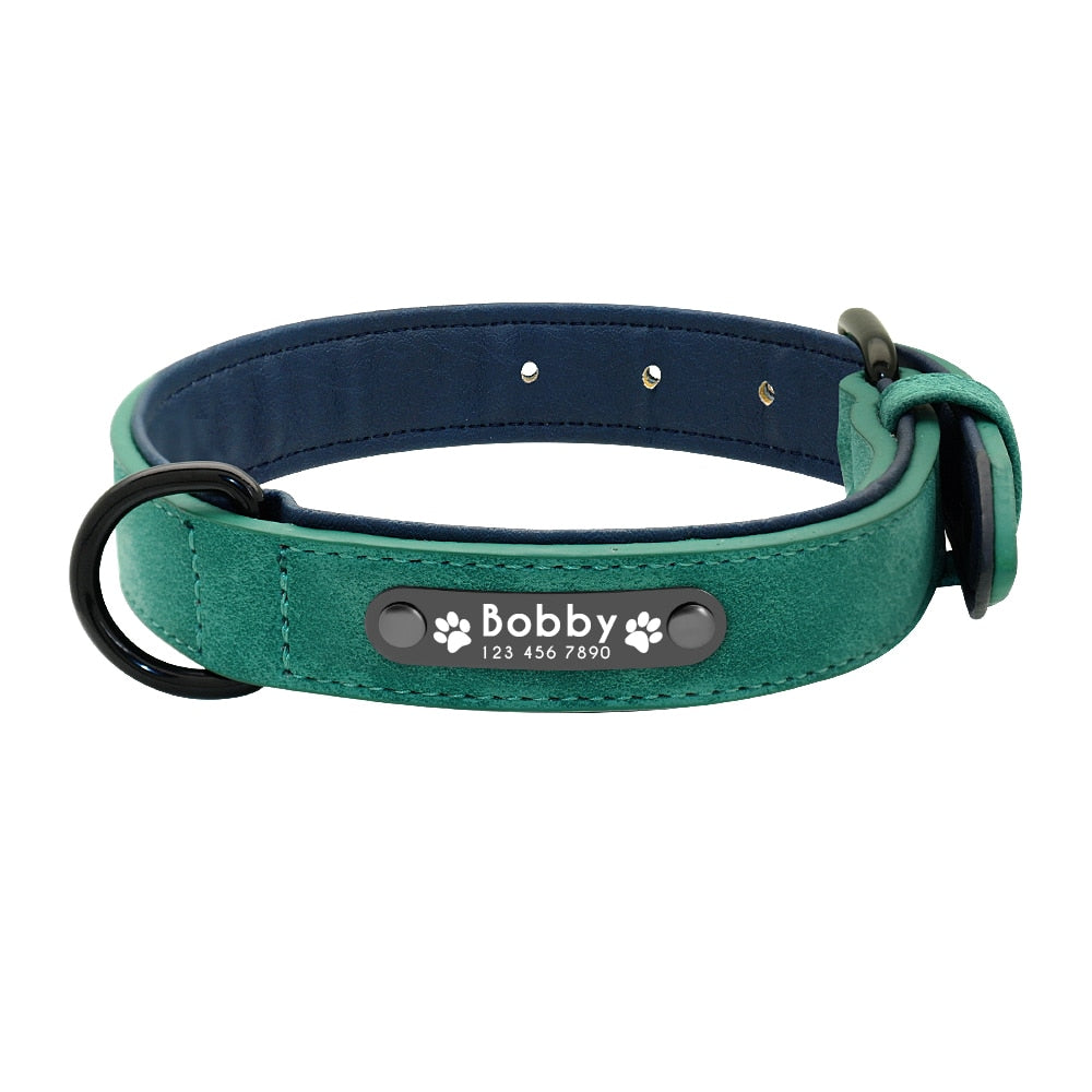 Pup-Grade Leather Collar