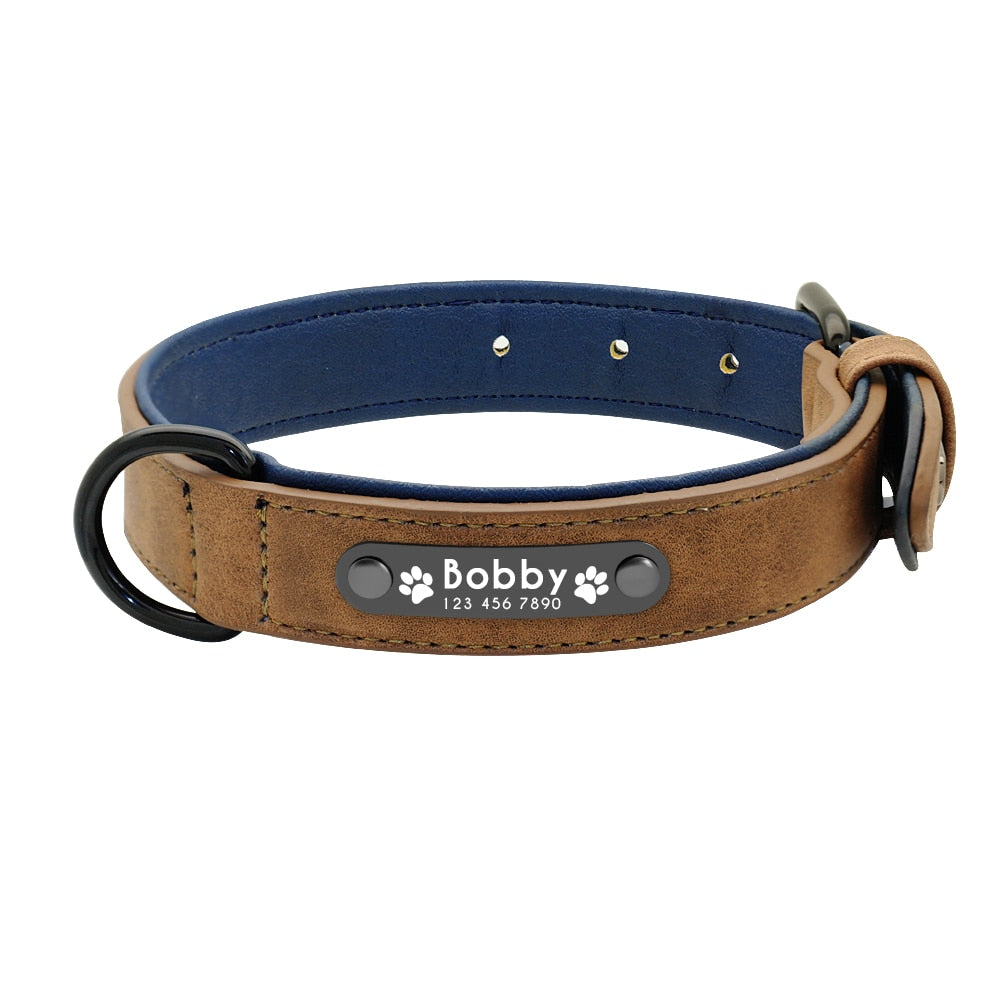 Pup-Grade Leather Collar