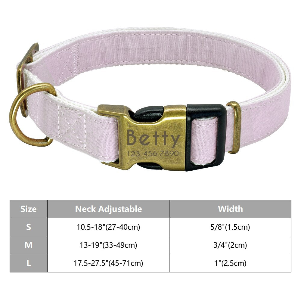 Dyna Premium Personalised Dog Collar