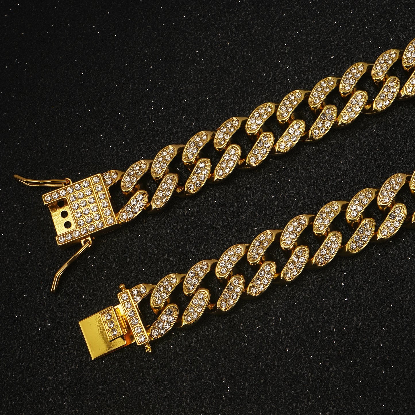 Cuban Diamond Collar Chain