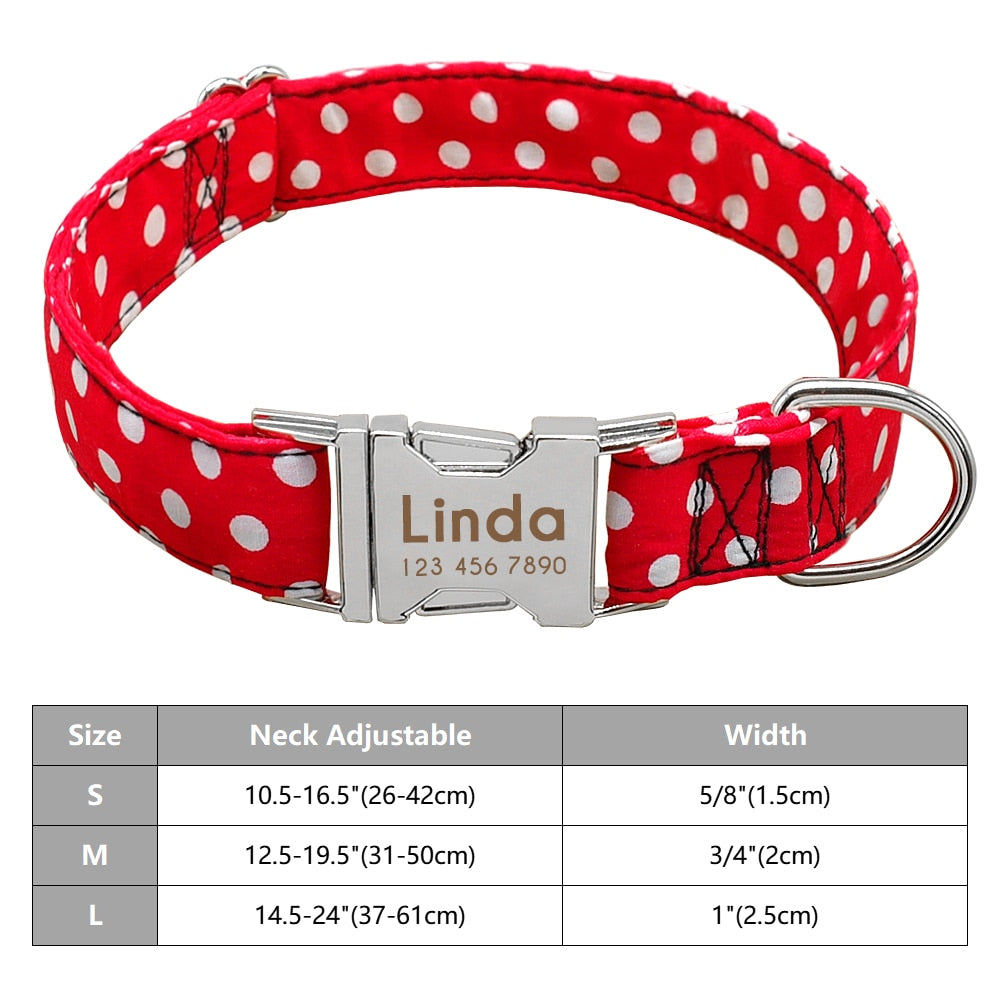 Dyna Premium Personalised Dog Collar