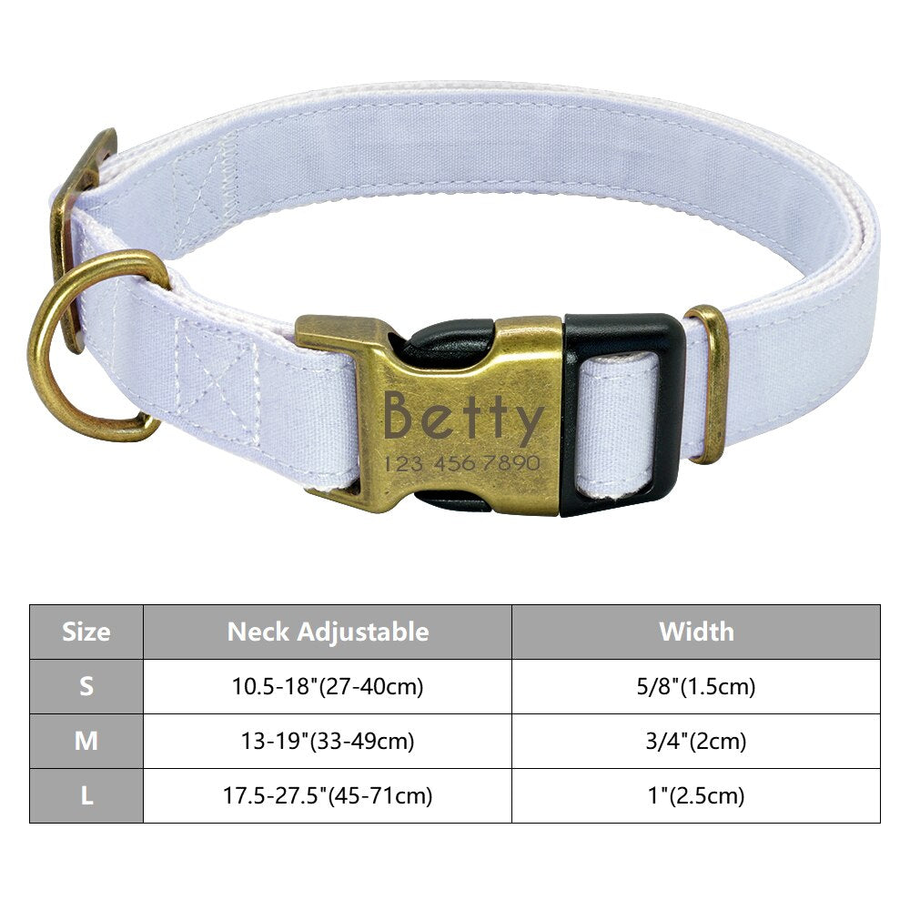 Dyna Premium Personalised Dog Collar