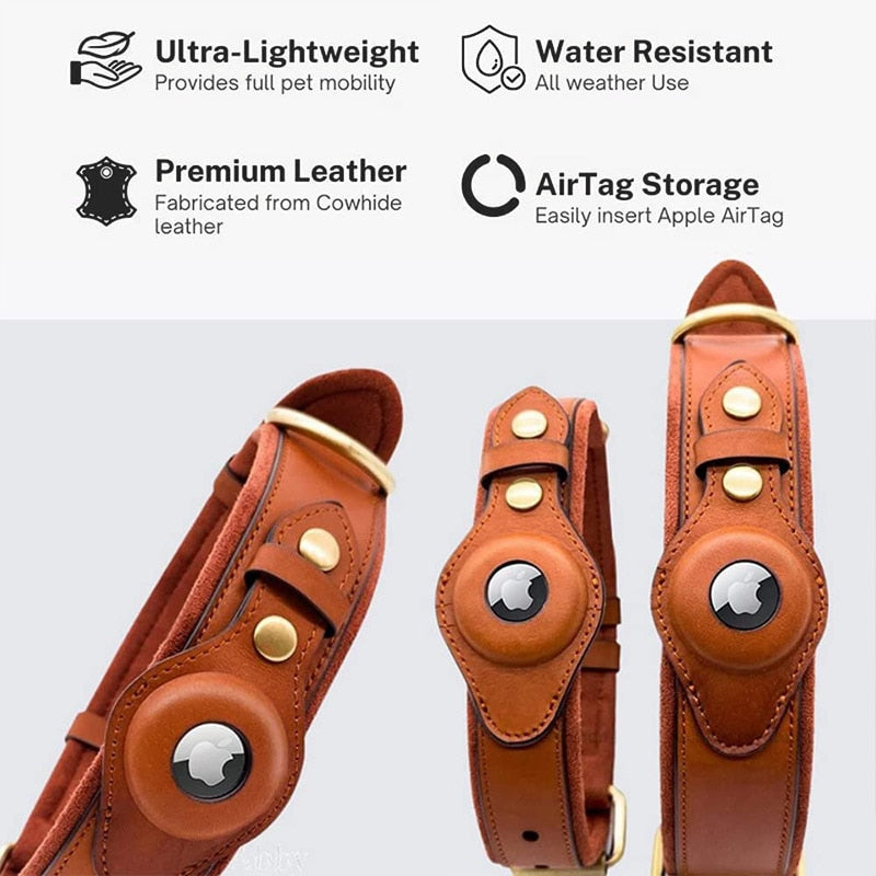 Leather AirTag Locator Poach