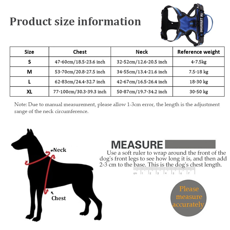 Dog Harness [Glow bee ]