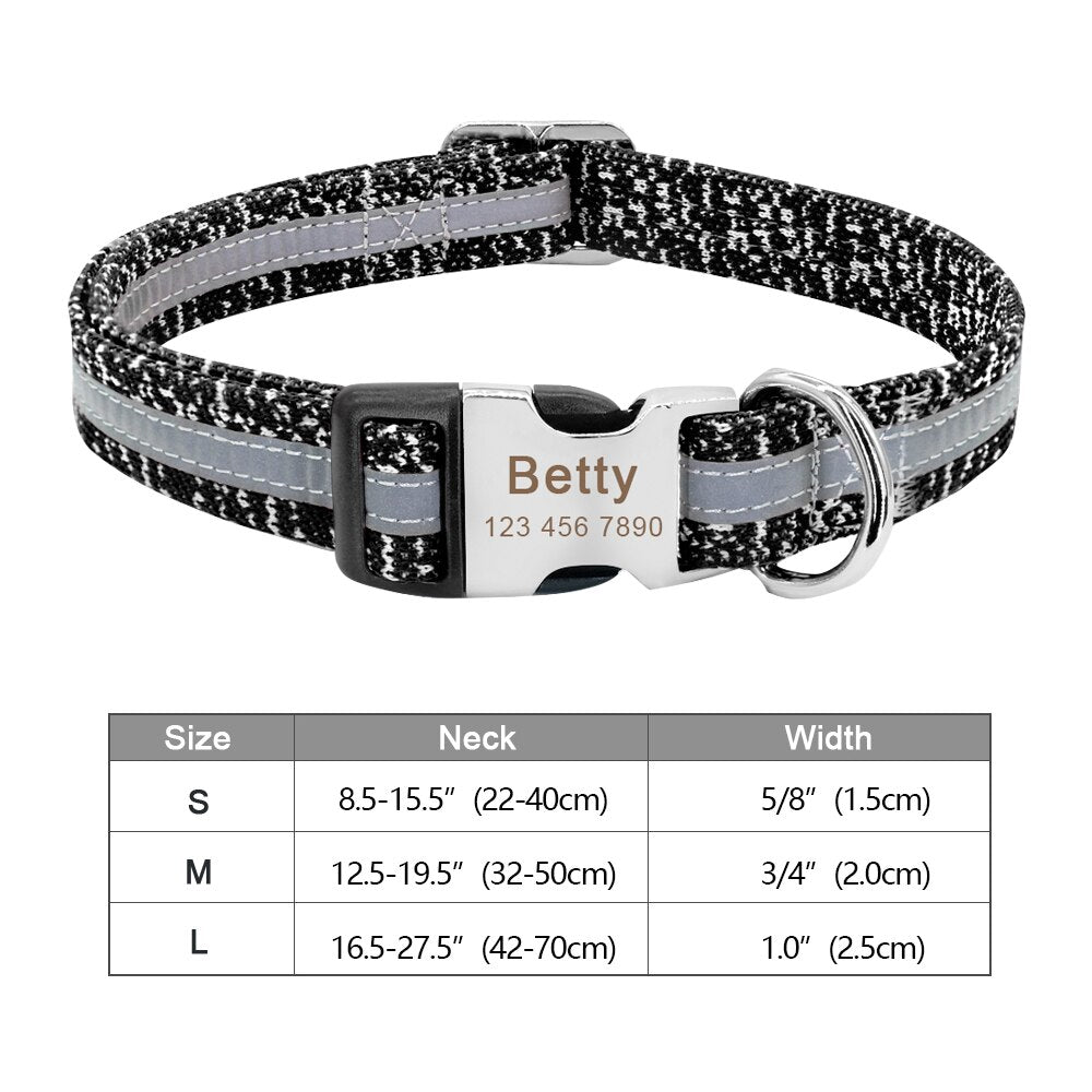 Dyna Premium Personalised Dog Collar