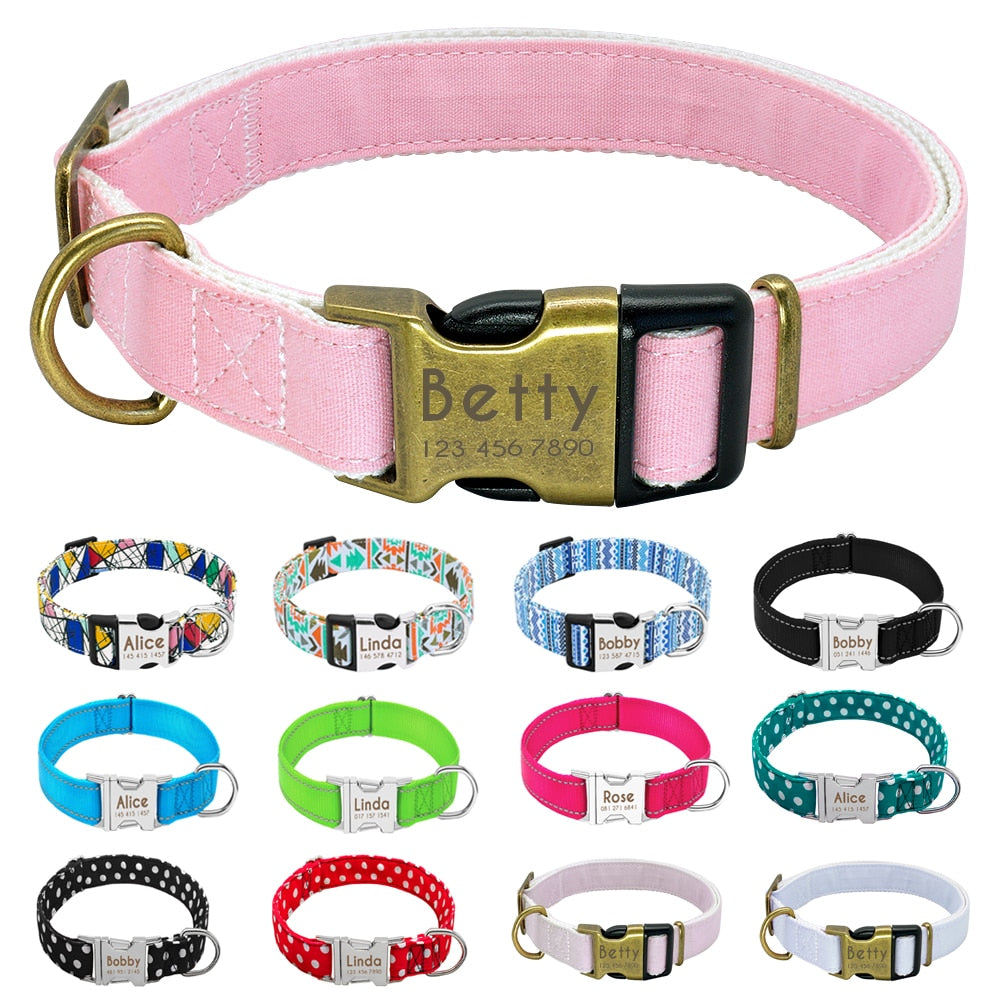 Dyna Premium Personalised Dog Collar